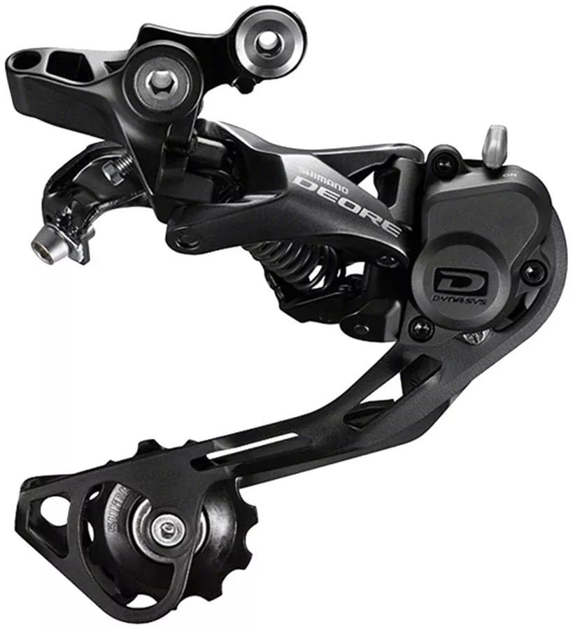 Shimano Deore RD-M6000-SGS Rear Derailleur – 10 Speed Long Cage Black