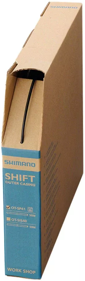 Shimano OT-SP41 Derailleur Housing – 4mm x 50m Box Black