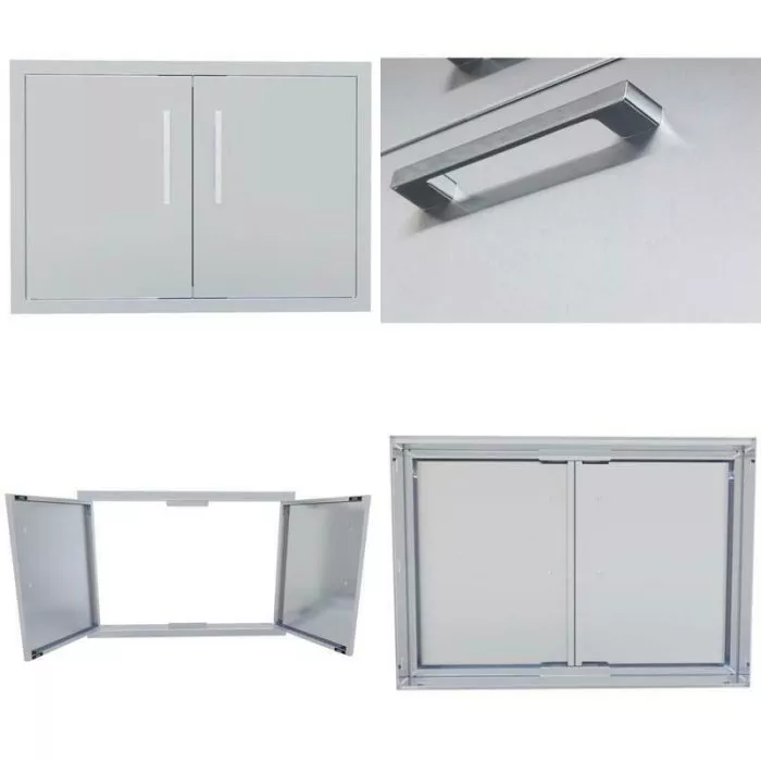 Signature Series 30 in. 304 Stainless Steel Double Access Door