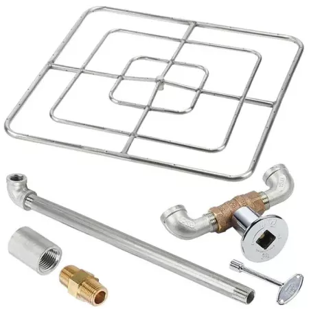 Square Gas Fire Ring Kit 48″ X 48″