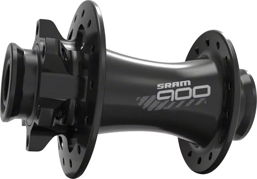SRAM 900 Front Hub – 15/12/QR x 100mm 6-Bolt Black 28h