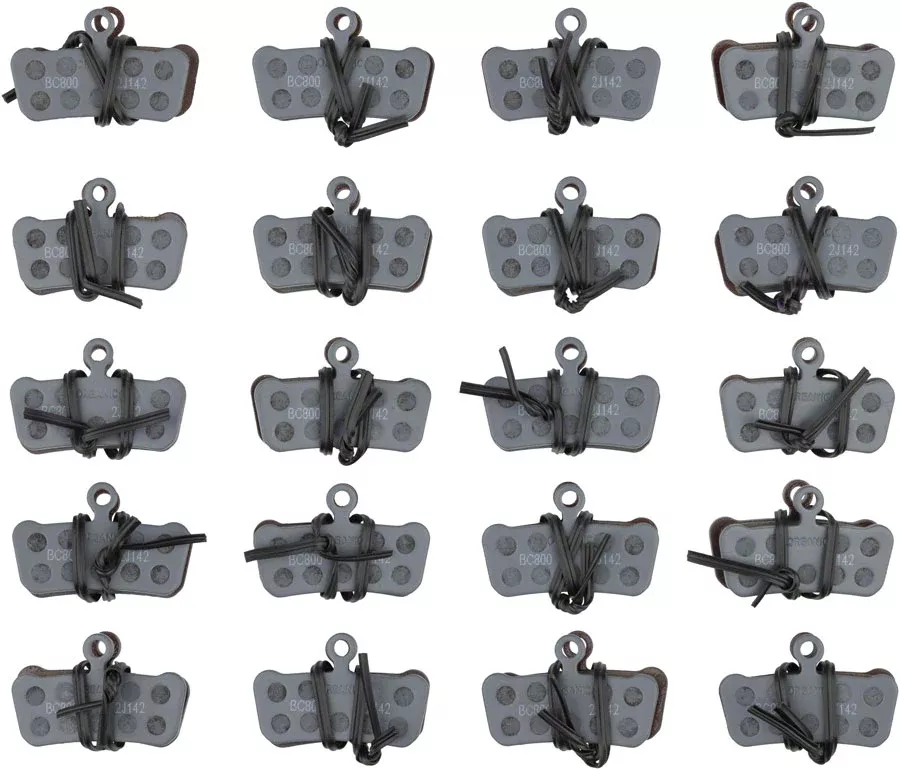 SRAM Disc Brake Pads – Organic Compound Steel Backed Powerful For Trail Guide G2 Box/20 Pair