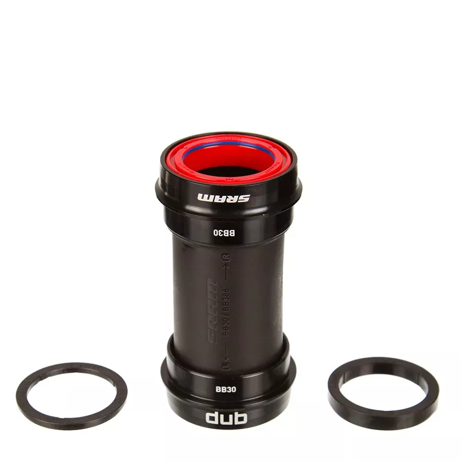 SRAM DUB BB30 68 Wide Ceramic Press Fit BB BB30 Spindle: 28.99mm Width: 68mm Diameter: 42mm
