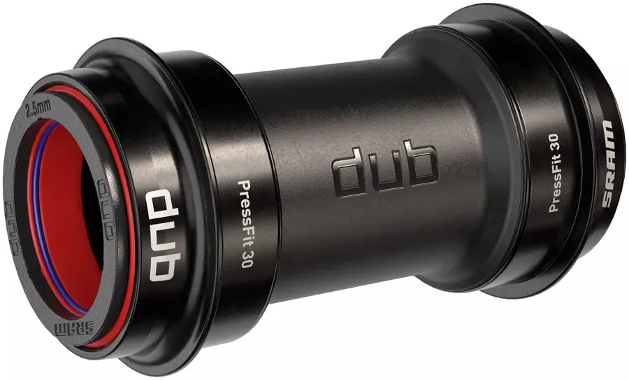 SRAM DUB Wide BB30 Ceramic Bottom Bracket – BB30 68/73mm 73 Road-Wide Black