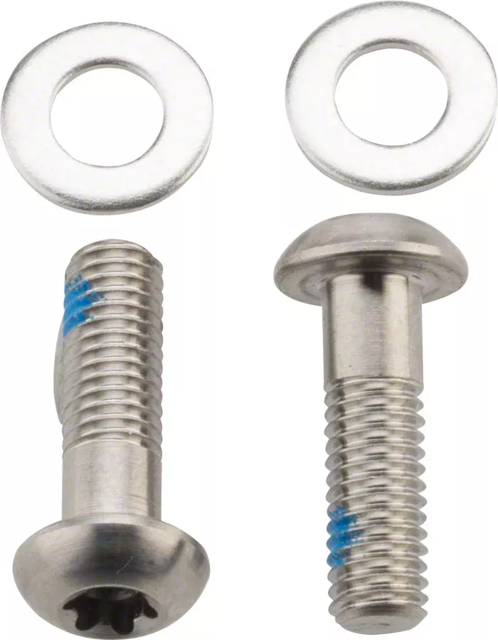 SRAM Flat Mount Disc Caliper Bracket Bolts 17mm Titanium