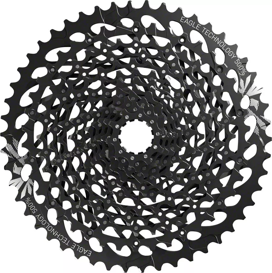 SRAM GX Eagle XG-1275 Cassette – 12 Speed 10-50t Black For XD Driver Body