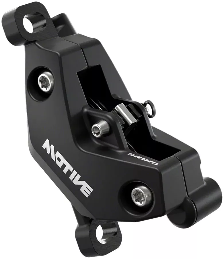 SRAM Motive Bronze Disc Brake Caliper Assembly – Front/Rear Post Mount 4-Piston Diffusion BLK A1+