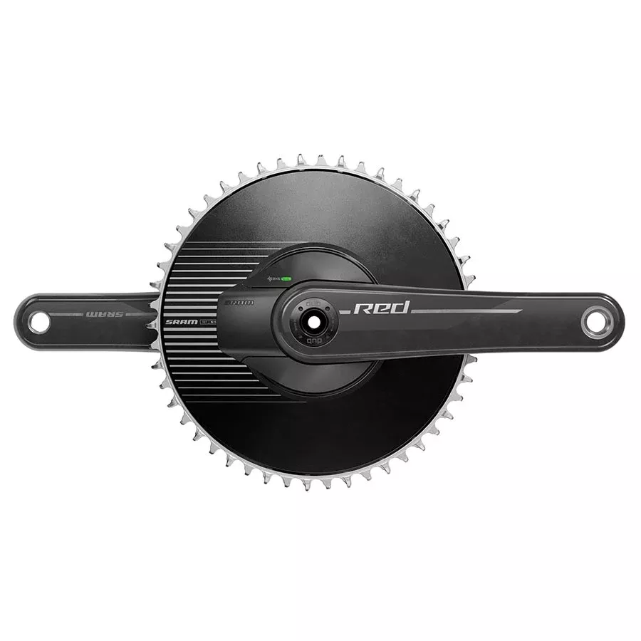 SRAM Red AXS 1x Aero Power Meter E1 Power Meter Crankset Speed: 12 Spindle: 28.99mm BCD: Direct Mount SRAM 8 Bolt 50 DUB 175mm Black Road