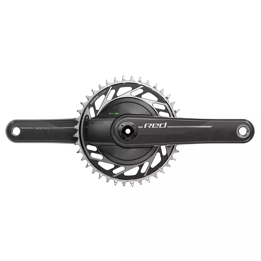 SRAM Red AXS 1x XPLR Power Meter E1 Power Meter Crankset Speed: 12/13 Spindle: 28.99mm BCD: Thread Mount 42 DUB 167.5mm Black Road Disc