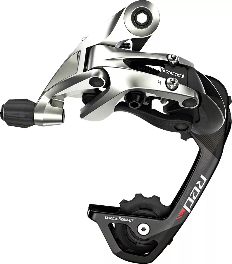 SRAM Red WiFli Rear Derailleur – 11 Speed Medium Cage Black