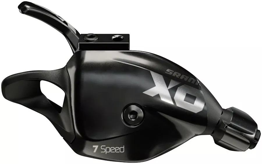 SRAM X01 DH Rear Shifter – 7-Speed with Discrete Clamp Black A2
