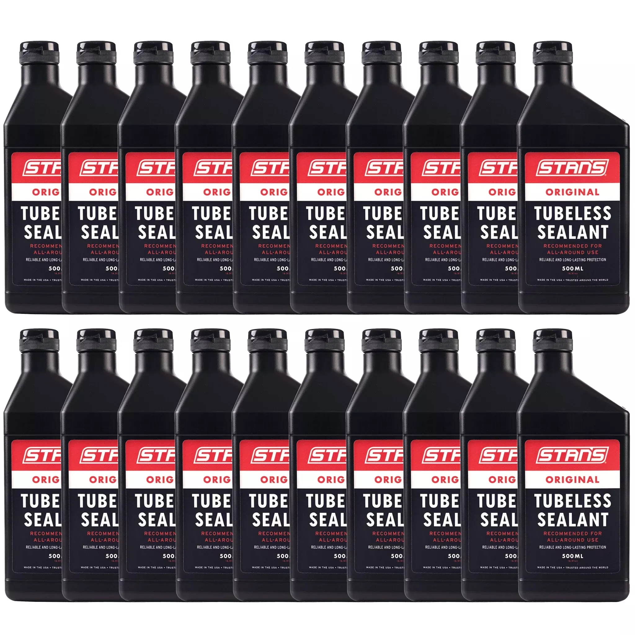 Stan’s Original Tubeless Sealant 500ml (16.9oz) 20/Count