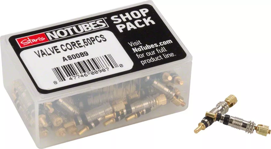 Stan's Tubeless Universal Valve Cores - Presta 50 Pack