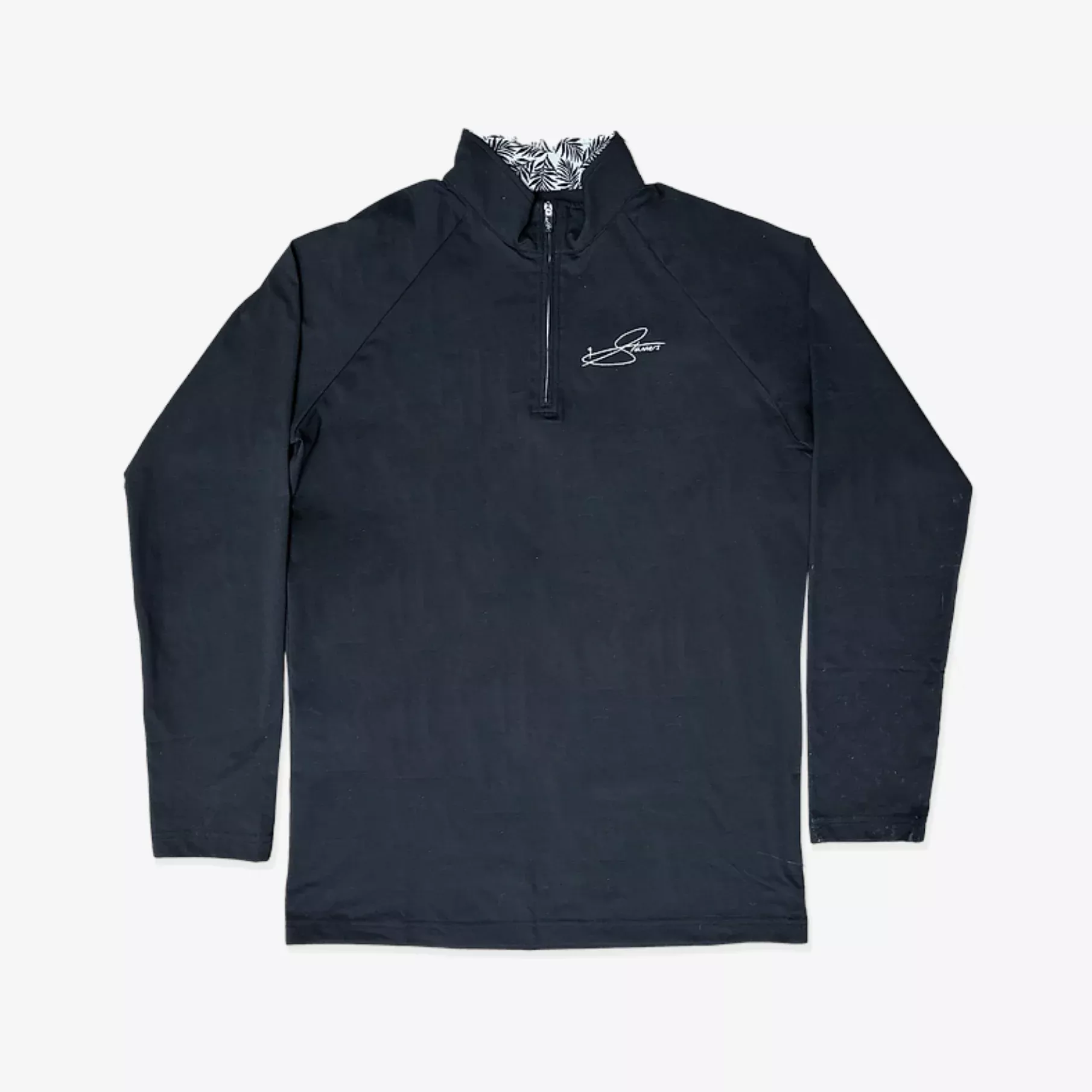 Stanners GolfMen's Onyx Quarter Zip - Black