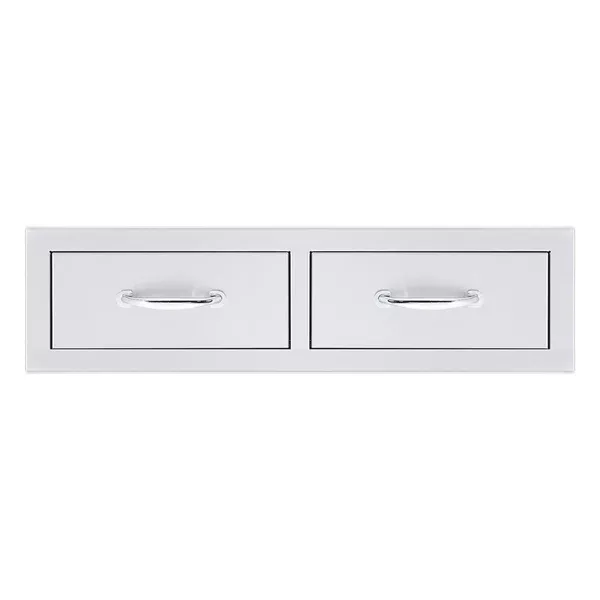 Summerset SSDR2-32H 32″ Stainless Steel Double Horizontal Drawer