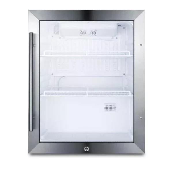 Summit SPR314LOS 18″ Glass 2.1 cu.ft. Compact Outdoor Beverage Center