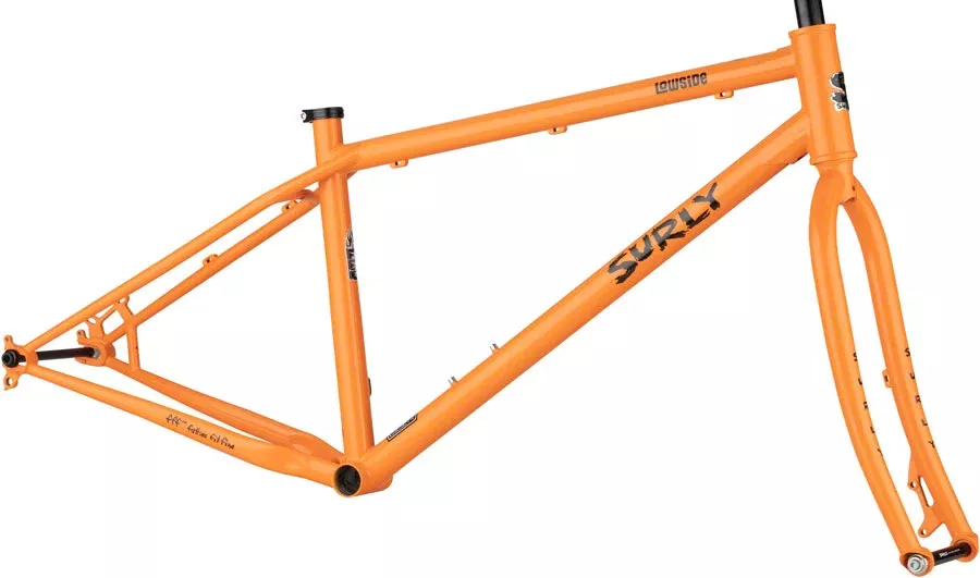 Surly Lowside Frameset – 27.5″ Steel Dream Tangerine X-Small