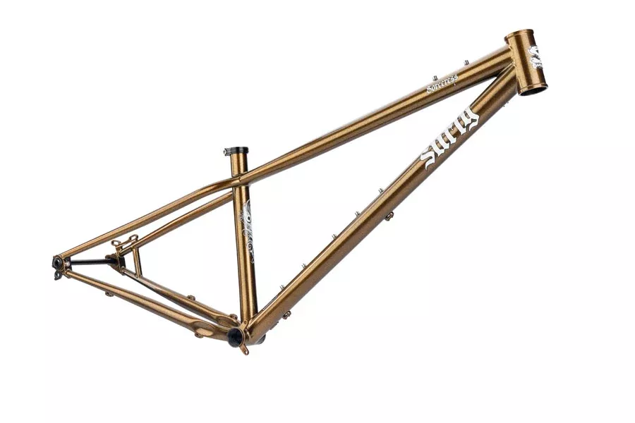 Surly Sorceress Frame – 29″ Steel Hot Honey Bling Small