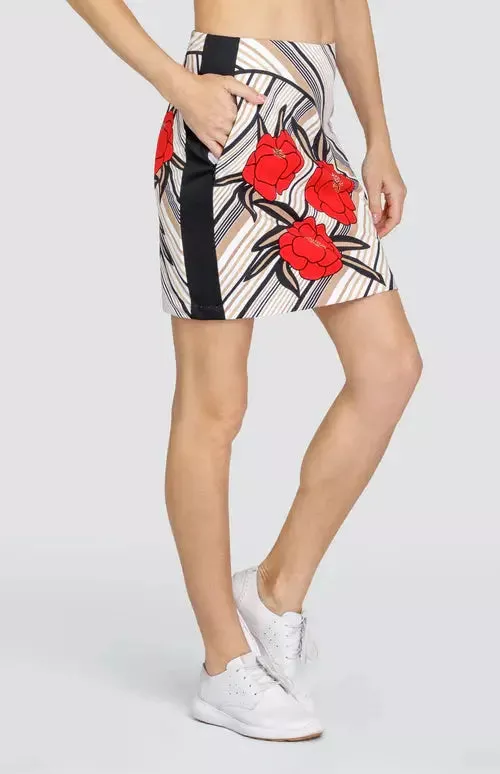 Tail- 18″ Angela Stripe Bloom Skort (Style#: GE4714-Q293)(Size Large Only)