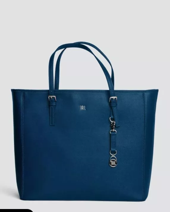 Tail Boss Tote Bag Navy Blue
