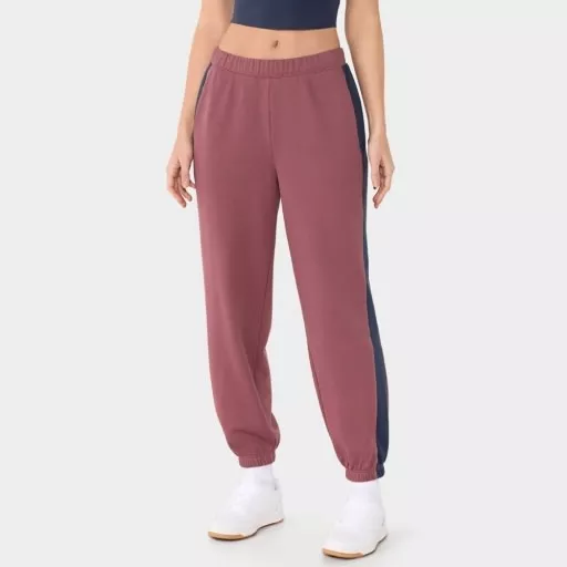 Tavi French Terry Contrast Sweatpant Deep Ember Navy