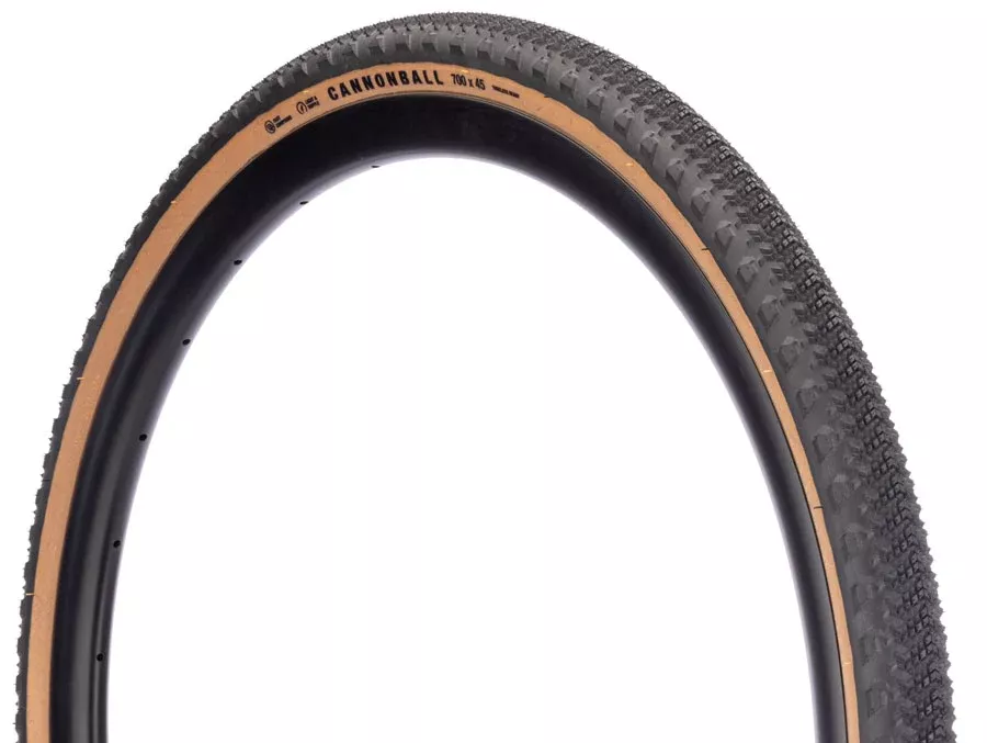 Teravail Cannonball Tire - 700 x 40 Tubeless Folding Tan Durable Fast Compound