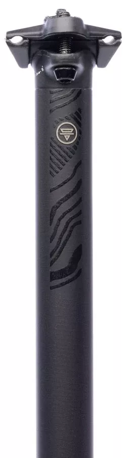 Teravail Stratum SE Seatpost – 30.9 x 400mm 18mm Offset Black
