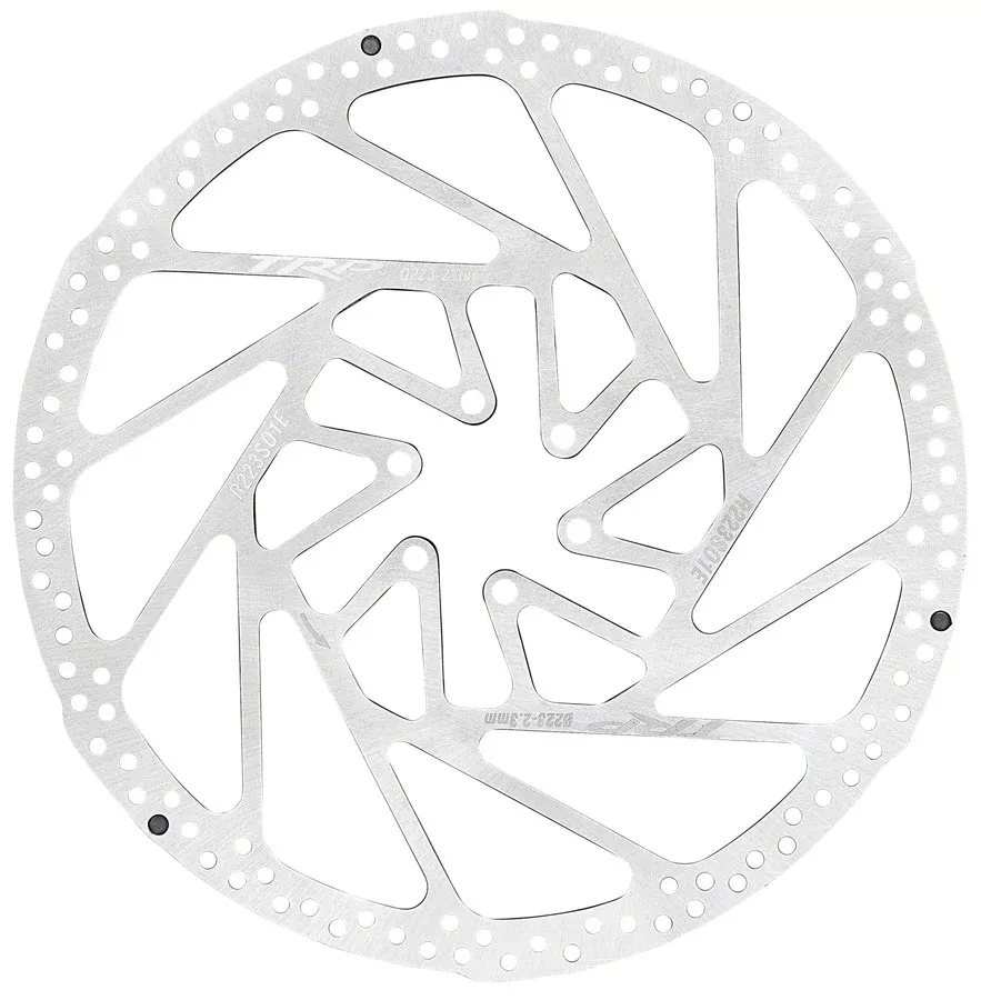 TRP R1 Disc Brake Rotor – 223mm 6-Bolt 2.3mm Rust Blocker Treatment Silver