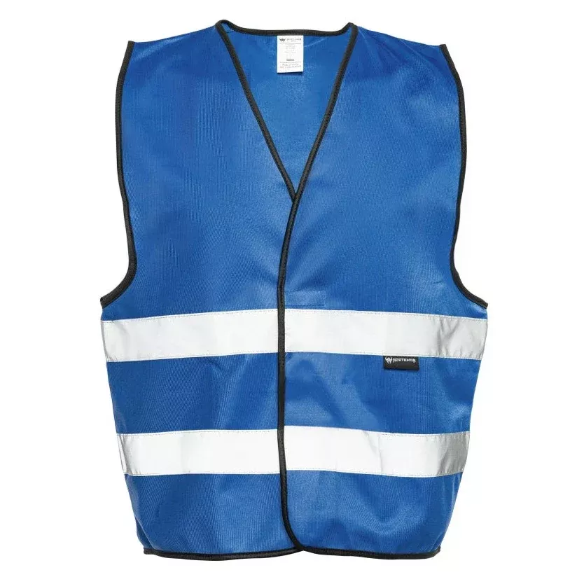 Two Band Reflective Solid Safety Vest – 103 Series – Royal Blue
