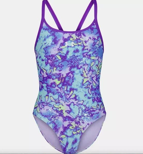 Under Armour Little Girls' 1-Piece Swimsuit