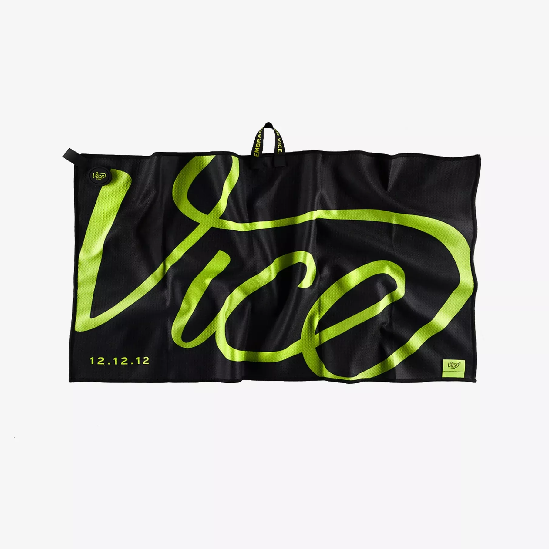 Vice GolfGolf Towel - Lime