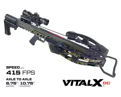 VITAL™-XDC CROSSBOW PACKAGE with DE-COCKING TRIGGERBOX – NEW