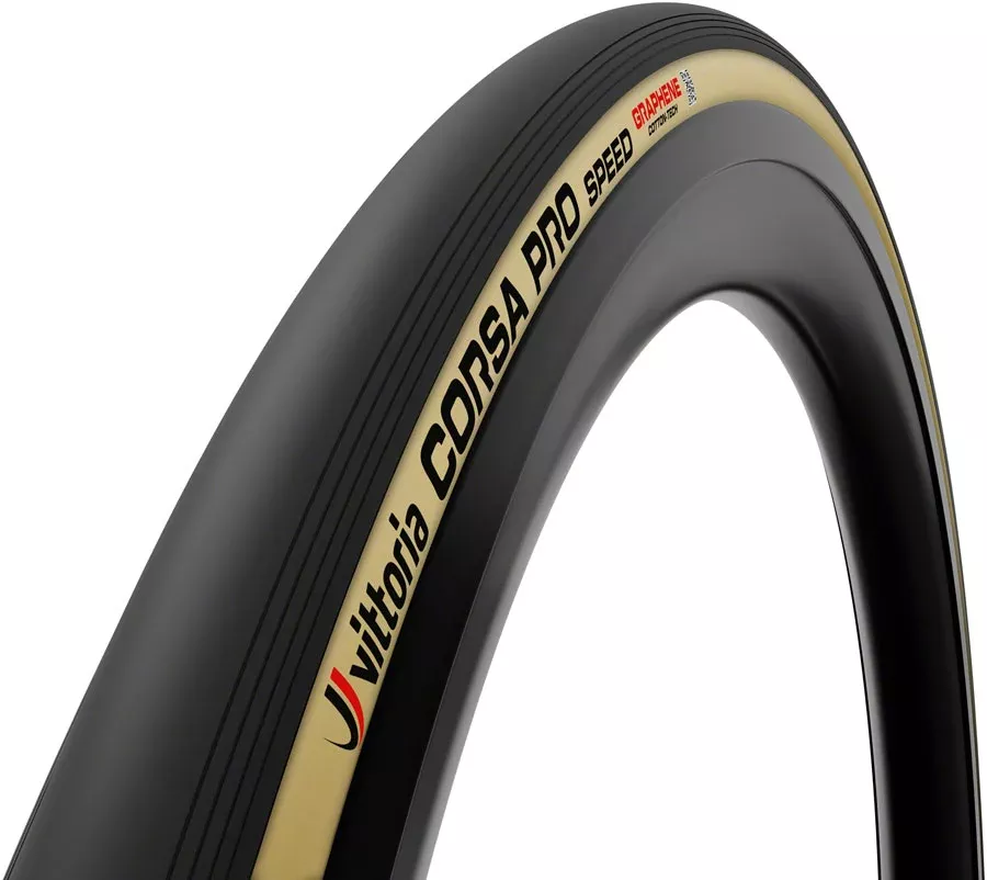 Vittoria Corsa Pro Speed Tire - 700 x 26 Tubeless Folding BLK/Para Race Graphene G2.0