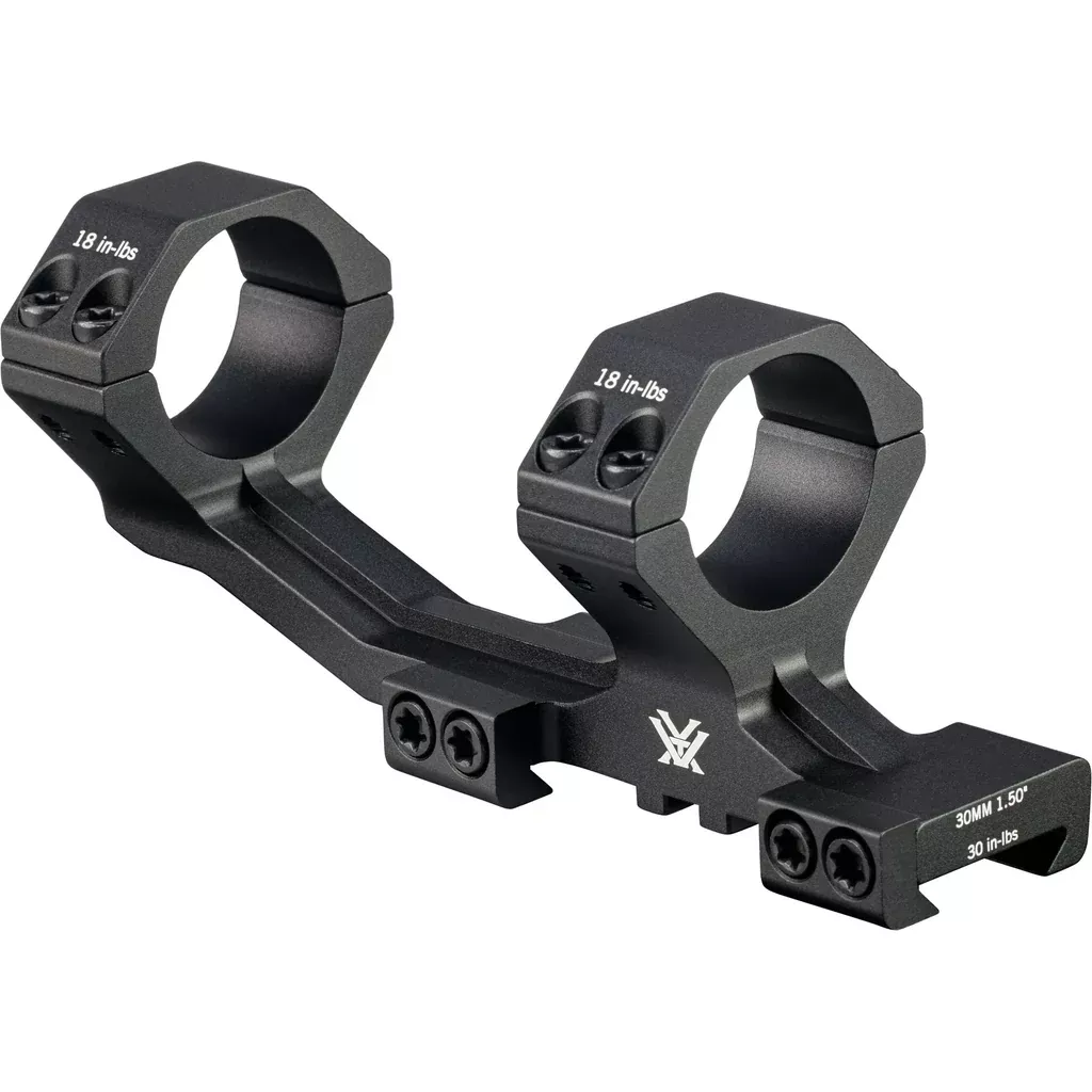 Vortex Optics Sport Cantilever Mount 30mm, 1.5 in Height 2″ Offset (SCM-30-150)