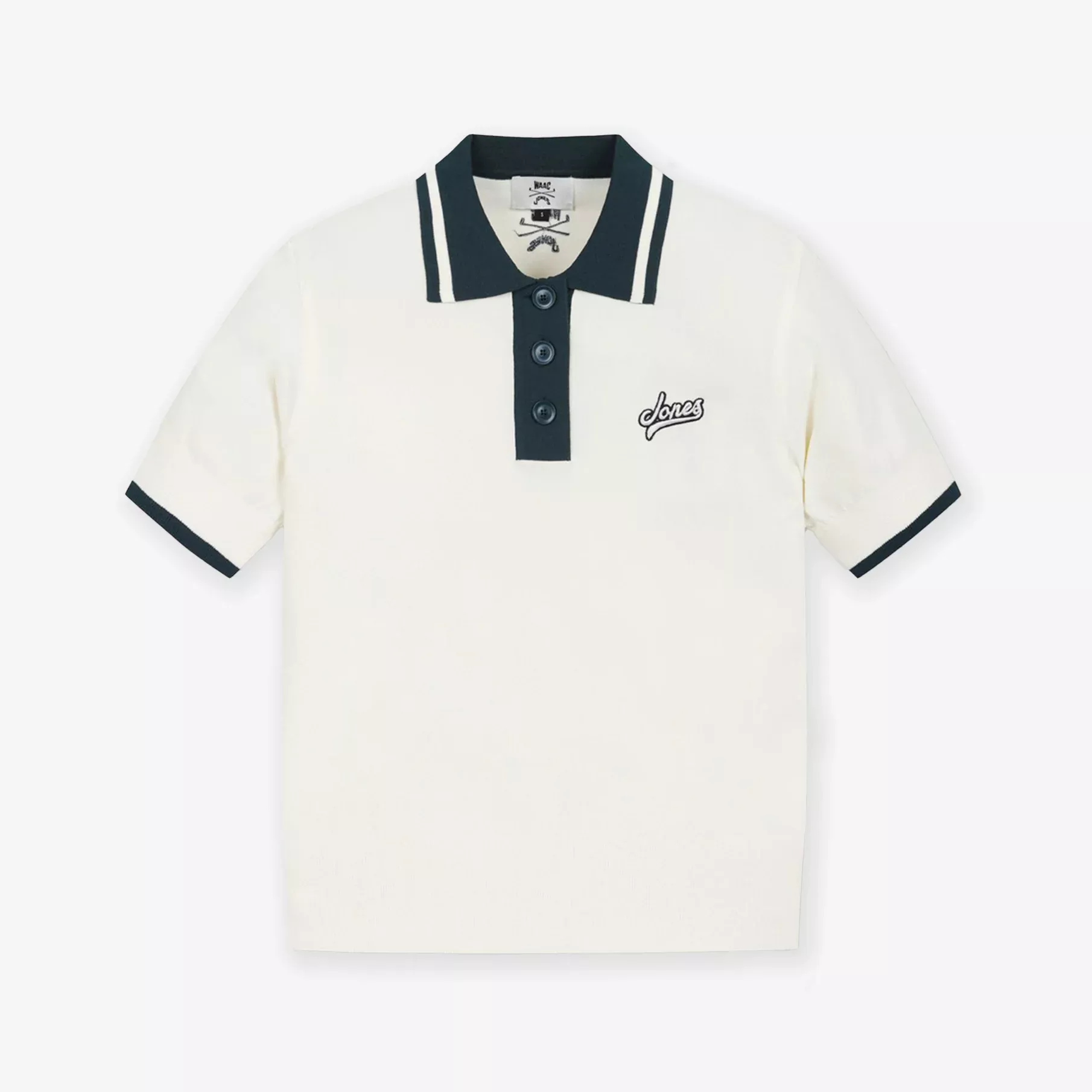WAAC[WAAC x Jones] Women’s Knit Polo – White