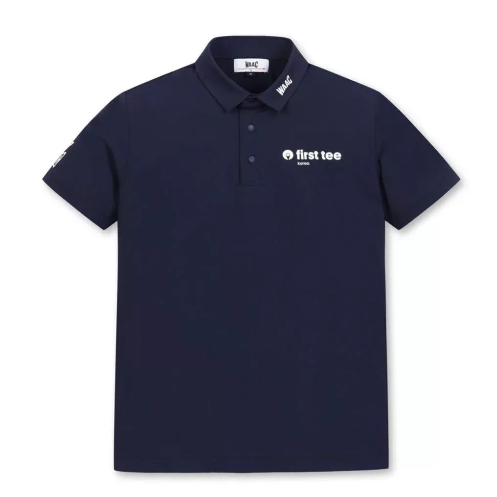 WAACKid’s Short Sleeve Polo – Navy