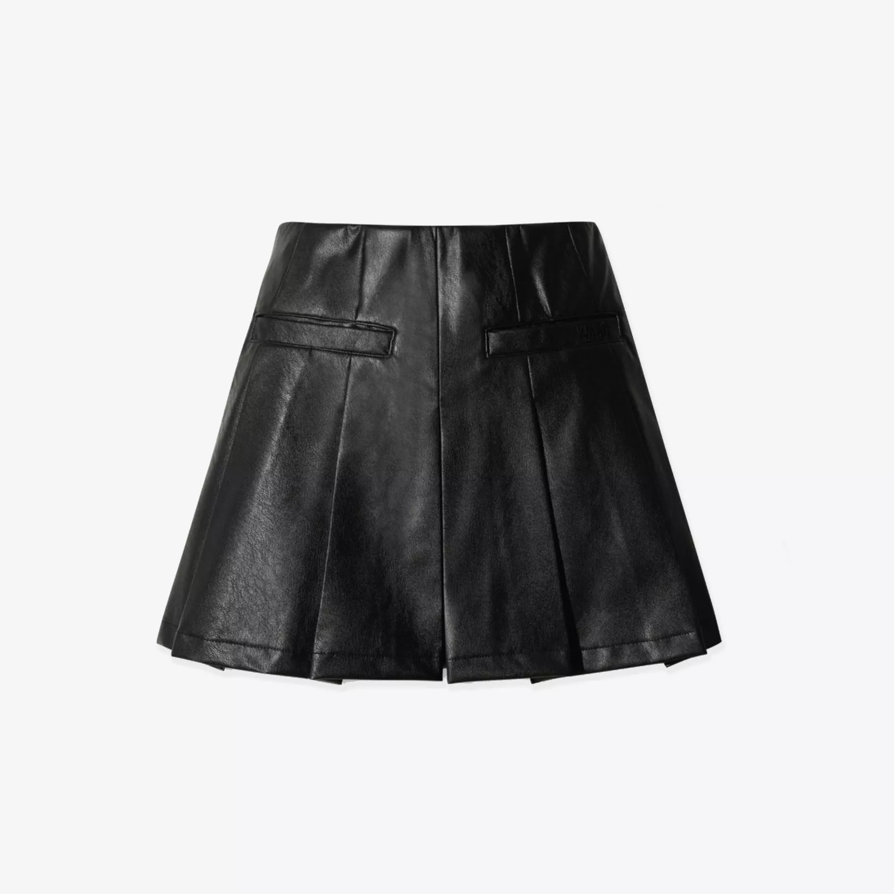 WAACWomen's Faux Leather Shorts - Black