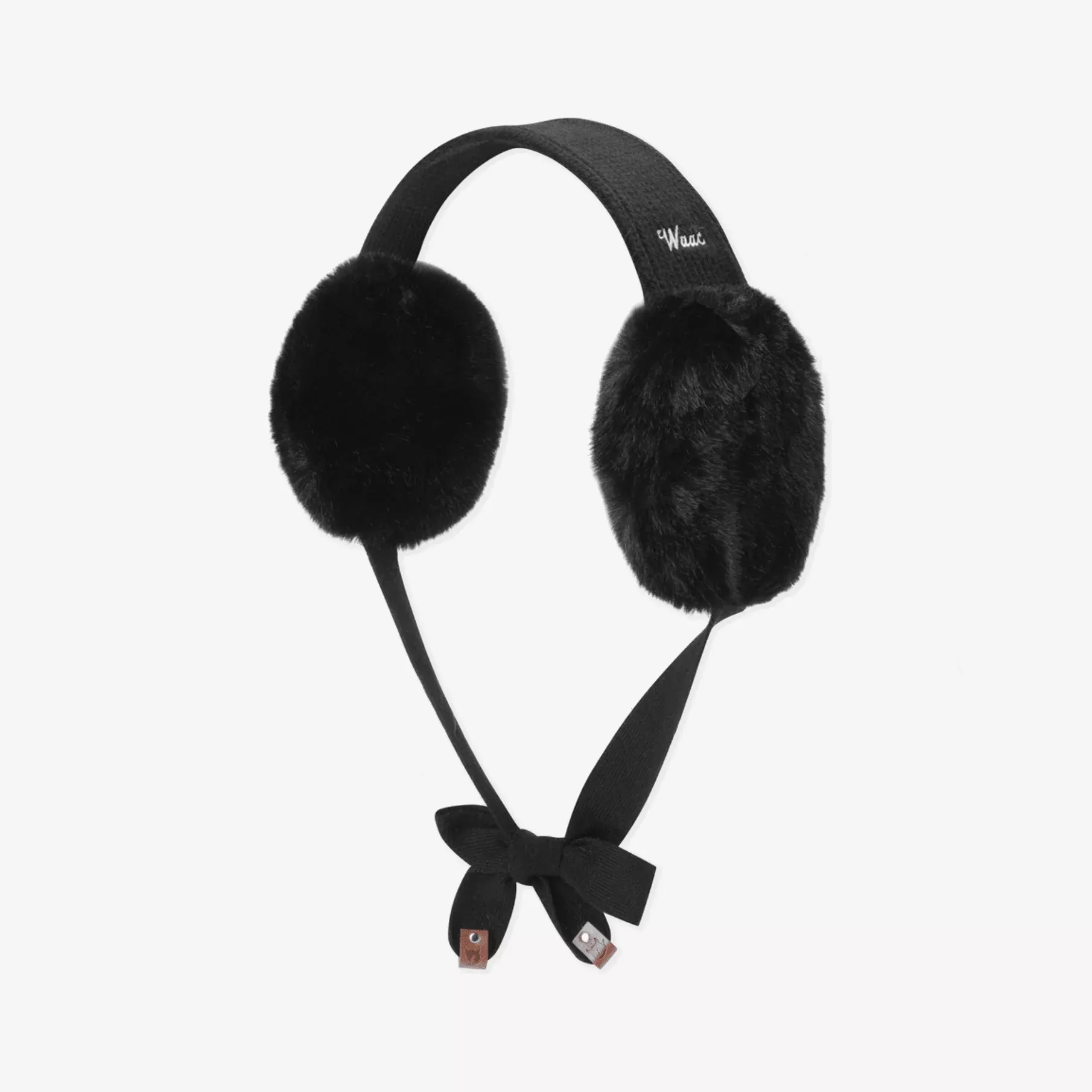 WAACWomen's Fur Ear Warmer - Black