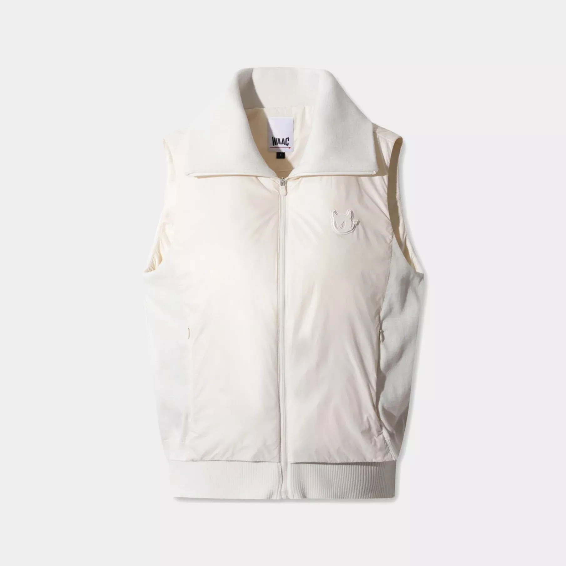 WAACWomen's Knit Hybrid Light Padded Vest - Ivory