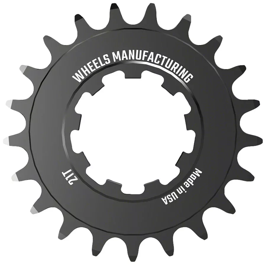Wheels Manufacturing SOLO-SPEED Cog – 21t Fits SOLO-SPLINE SOLO-XD kits BLK