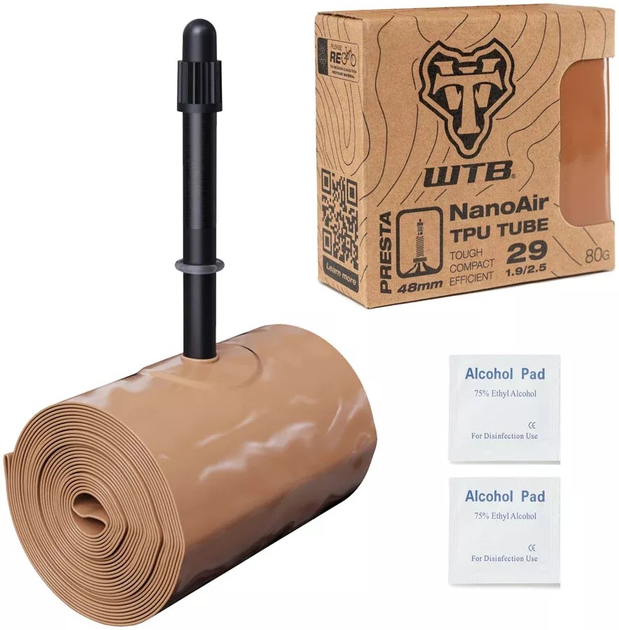 WTB NanoAir TPU Tube – 29 x 1.9 – 2.5 48mm Presta Valve