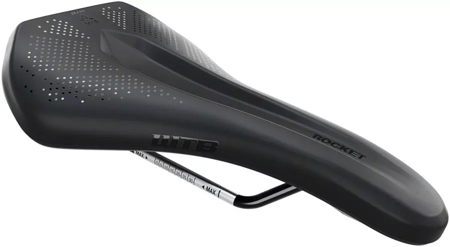 WTB Rocket Saddle – Stainless Black Medium Fusion Form