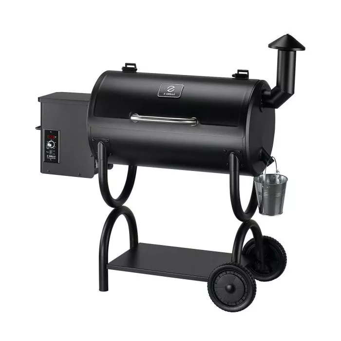 Z Grills ZPG-550B Wood Pellet Grill BBQ Smoker with Digital Control 520 sq.in