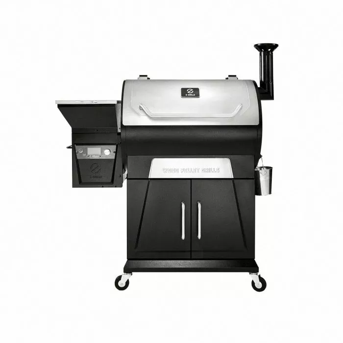 Z GRILLS ZPG-700D3 8 in 1 Wood Pellet Barbecue Grill Smoker with Weather Cover
